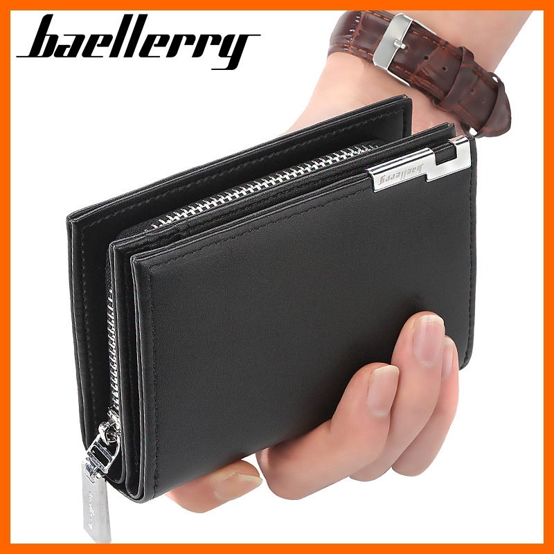 Ví Ngắn Đa Năng Baellerry Thời Trang Cho Nam
