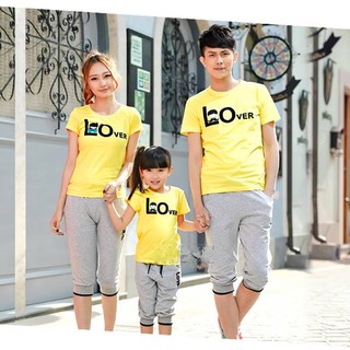 Combo 3 áo thun gia đình