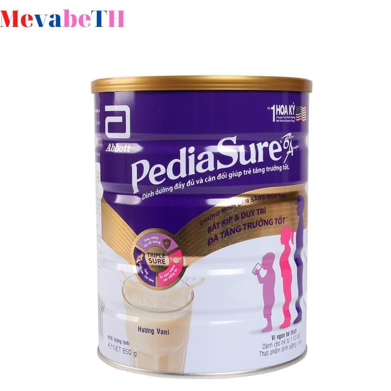 ữa PediaSure BA 850gr (1-10T)[hàng mới]