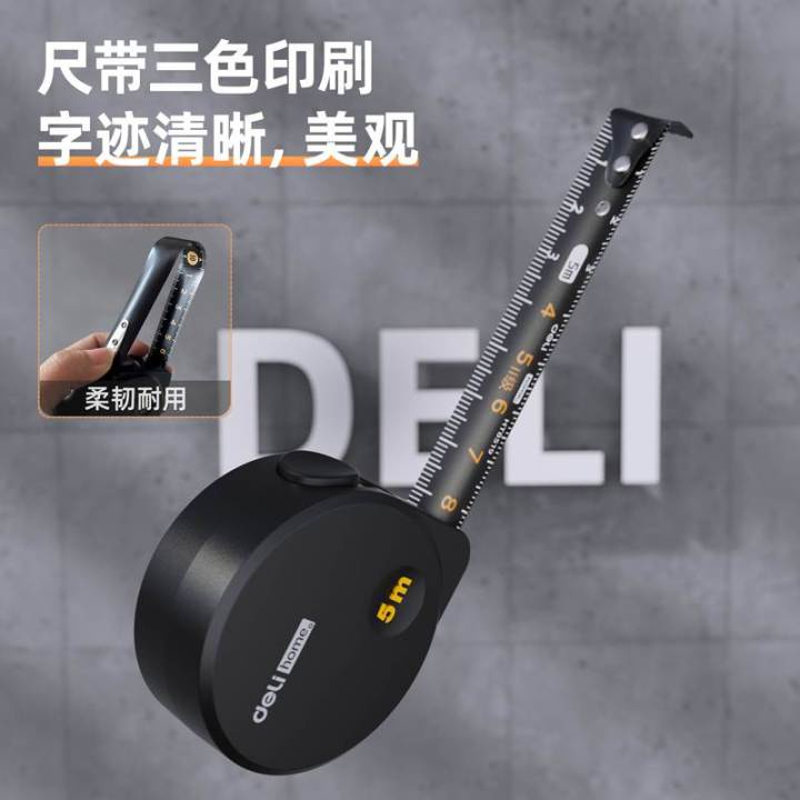 Thước Cuộn Thép Deli  độ chuẩn xác cao - Thước Dây DELI 3m/5m Đa Chức Năng Nhỏ Gọn Tiện Dụng...