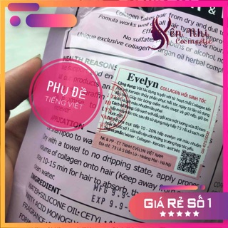 ✅✅✅ Colagen HẤP TÓC SIÊU PHỤC HỒI  EVELYN