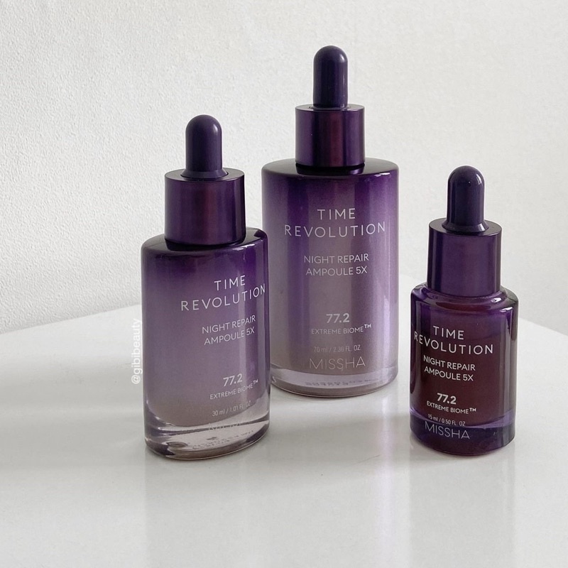 Bộ sản phẩm MISSHA Time Revolution Night Repair