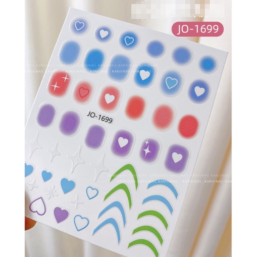 Sticker trang trí nail