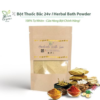 100gr Bột Thuốc Bắc 24Vị - Dưỡng Da Trắng Hồng, Khỏe_ MP Handmade