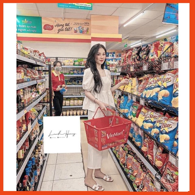 Bán sỉ sét đũi cổ vuông tay bồng hàng bao chất | BigBuy360 - bigbuy360.vn