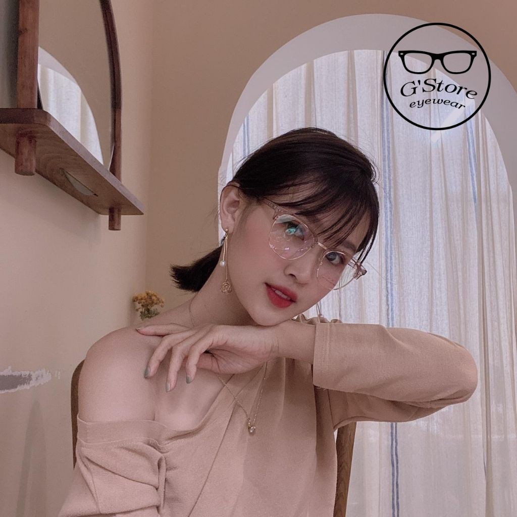 Kính Gọng Cận Mắt Tròn Cute 2677 Gstore