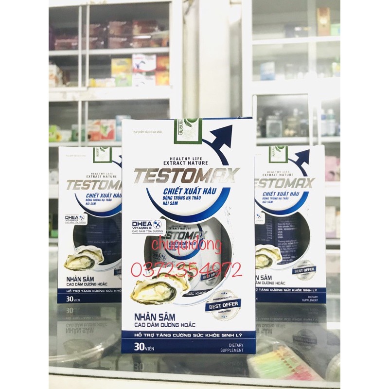 Hàu biển Testomax tăng cường sinh lý💝 kéo dàu cuộc yêu