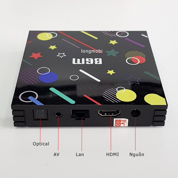 BGM T95s Android Box S905W Ram 2GB Android 7.1.2 Tặng Chuột Quang