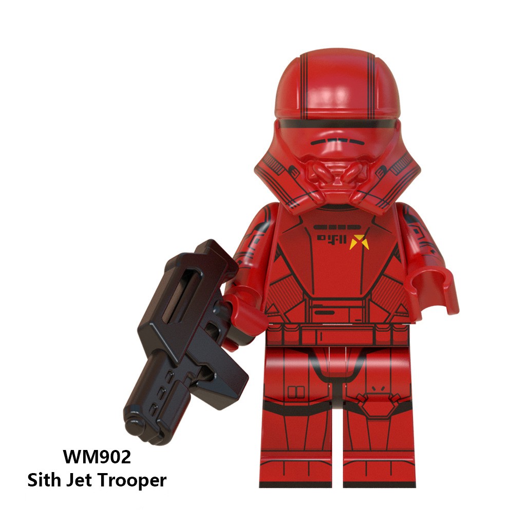 Minifigures Star Wars Các Mẫu Nhân Vật Trong Seri Phim Chiến Tranh Giữa Các Vì Sao Phần 9 WM6082 Mẫu Mới