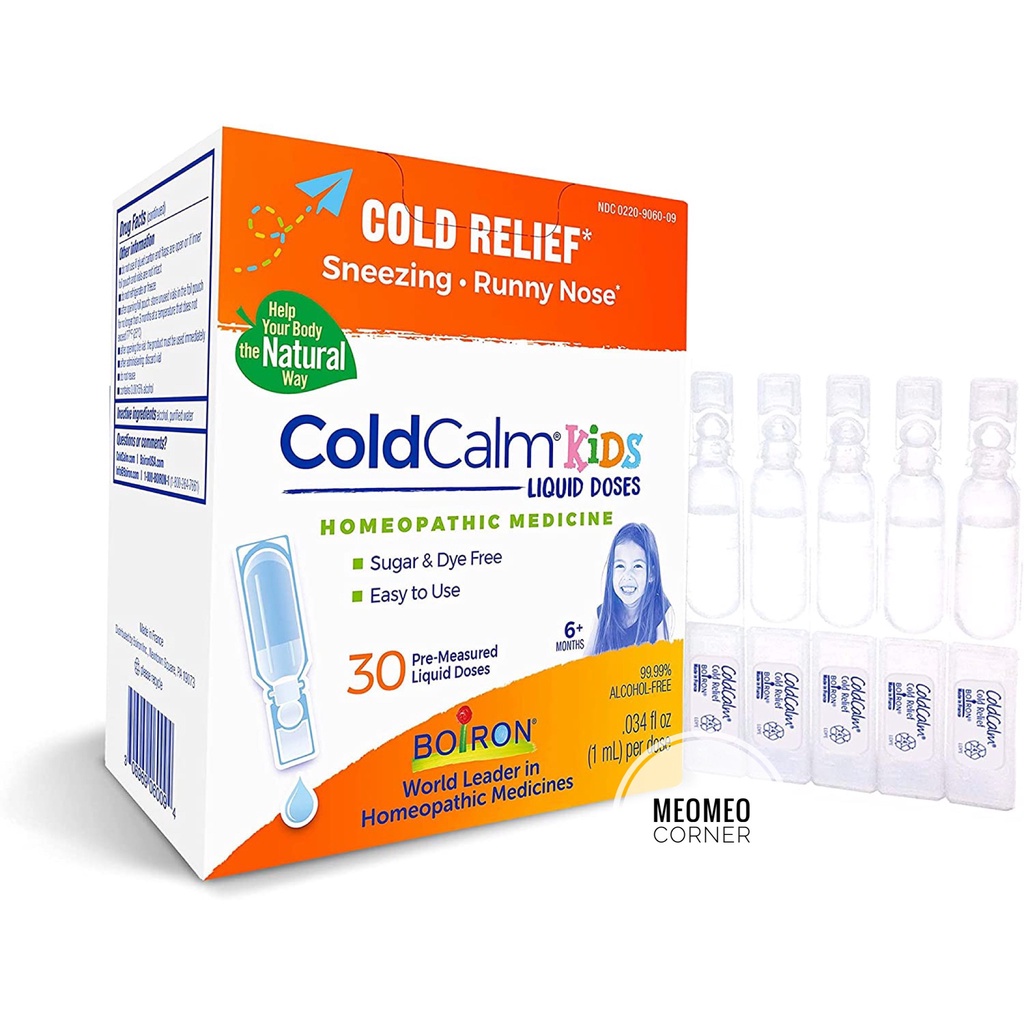 Muối vi lượng đồng căn Coldcalm Boiron Mỹ