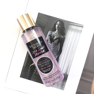 [250ml] Xịt toàn thân có kim tuyến Love Spell Shimmer Mist, cho những buổi tiệc thêm lấp lánh
