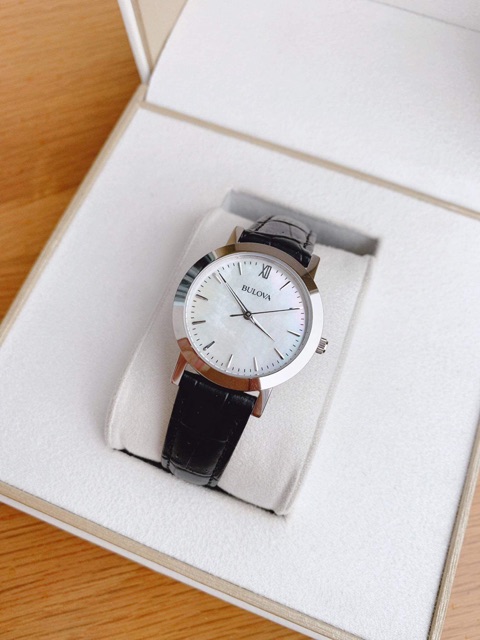 Đồng hồ nữ Bulova Classic Analog Display Quartz Black Watch