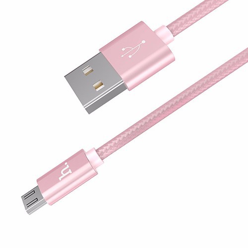 Cáp sạc Micro USB HOCO X2 Knitted - Hàng Chính Hãng