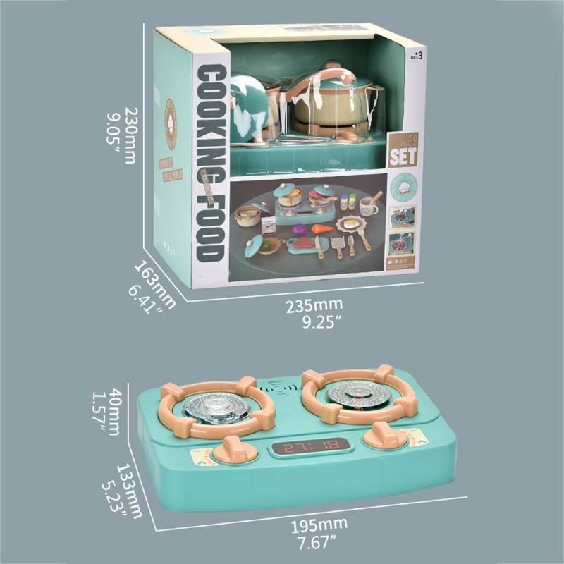 Nồi Nấu Ăn Đồ Chơi Nhà Bếp Cho Bé