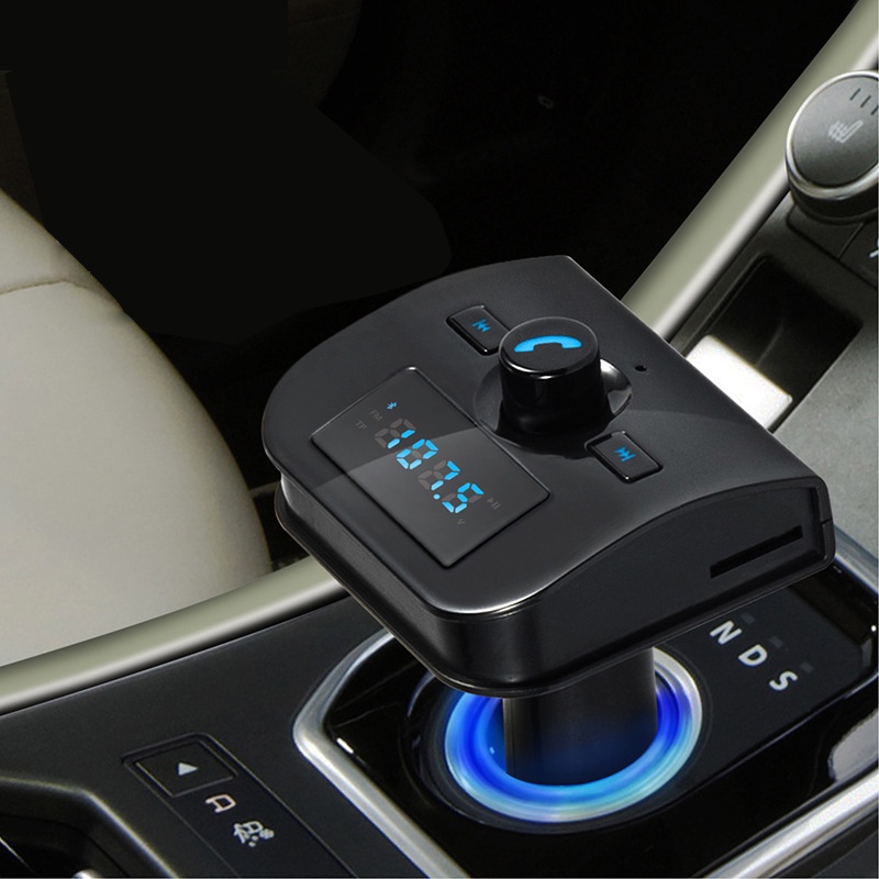 Thiết Bị Thu Phát Fm MP3 Kết Nối Bluetooth Cho Xe Hơi