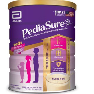 Sữa bột pediasure ba 1,6kg cho bé