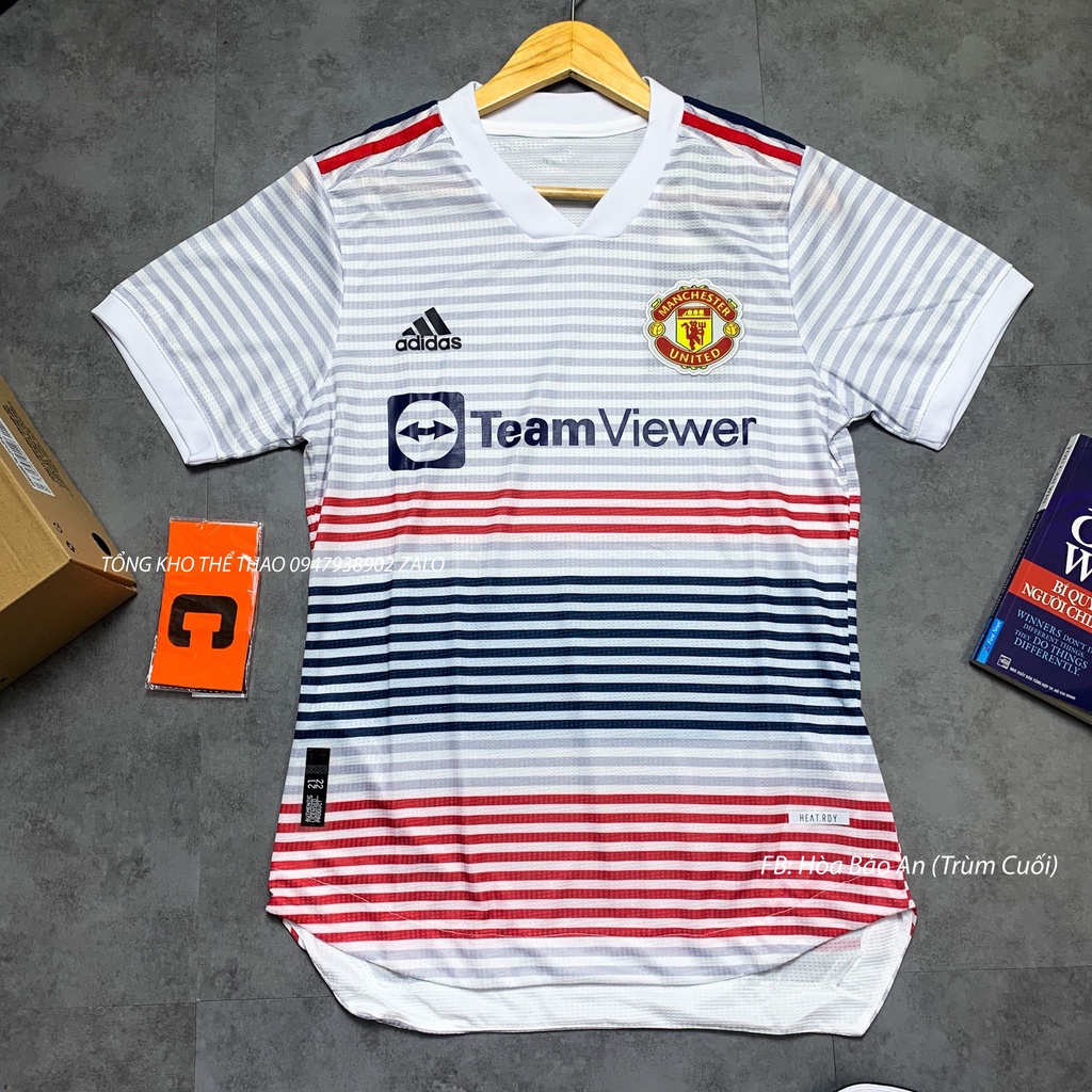 Bộ Quần Áo Bóng Đá CLB MU 2022/23 mùa giải mới - Vải Thái chuẩn ÁO thi đấu
