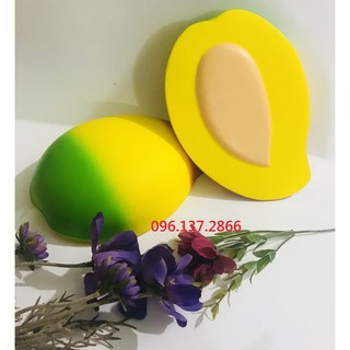 SQUISHY 1/2 QUẢ XOÀI CỰC ĐẠI KHỔNG LỒ  ( dungtran987 )