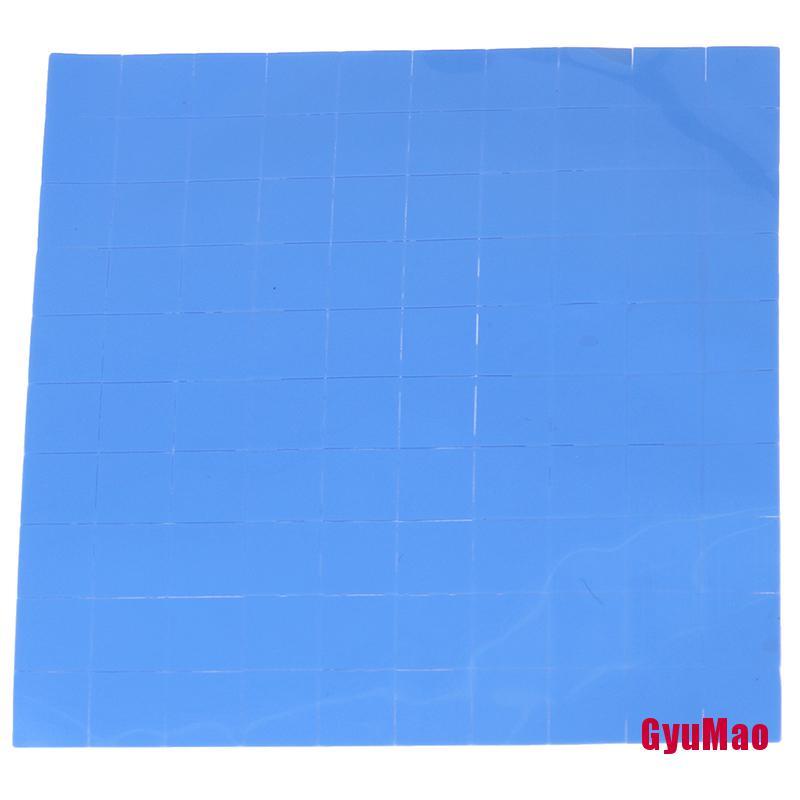Set 100 Miếng Đệm Tản Nhiệt rx1GUMO 10*10*0.5mm Bằng Silicon Cho CPU GPU