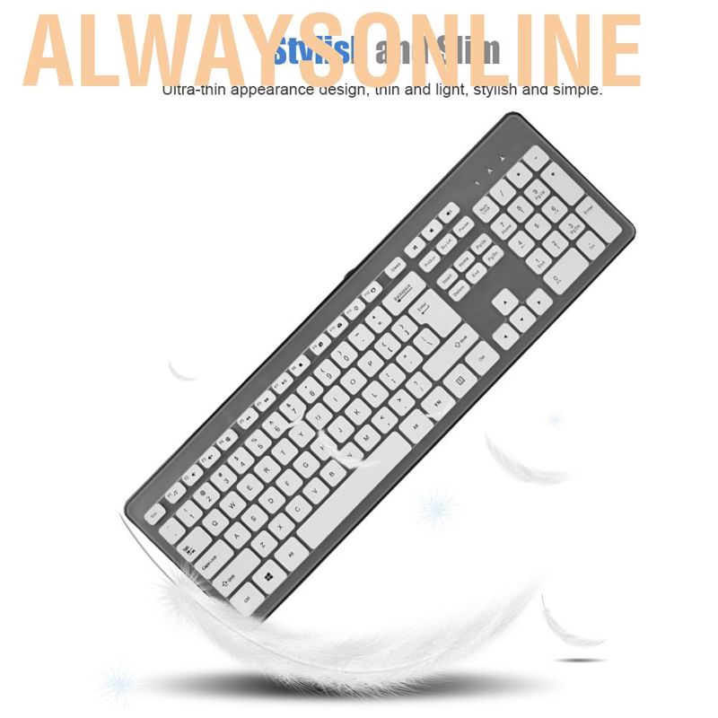 Bàn Phím Chơi Game Alwaysonline Q2, Tích Hợp Đèn Led Nền