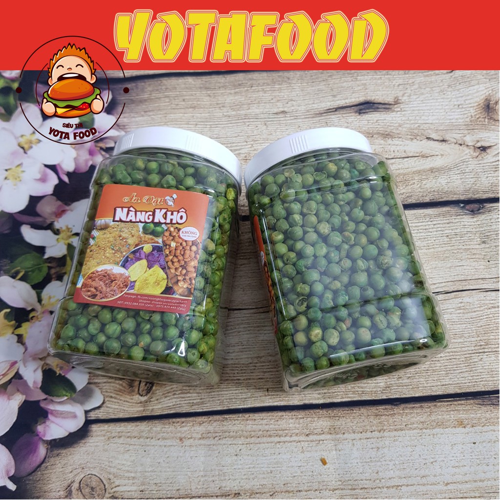 1Kg Đậu Hà Lan Tỏi Ớt Yotafood tốt cho người ăn kiêng, giảm cân