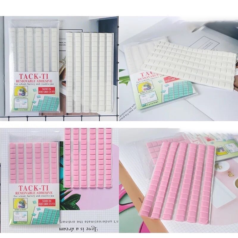 Keo đất sét nail, keo đa năng gắn móng giả tập vẽ , keo xanh dán móng giả