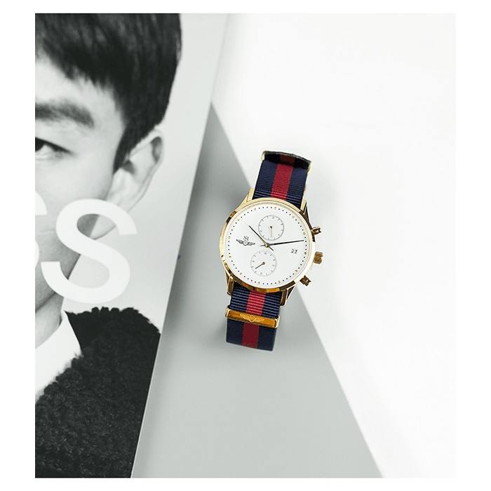 Đồng hồ nam SRWATCH Chrono SG5881.4602 mặt kính Sapphire chống trầy chống nước dây d
