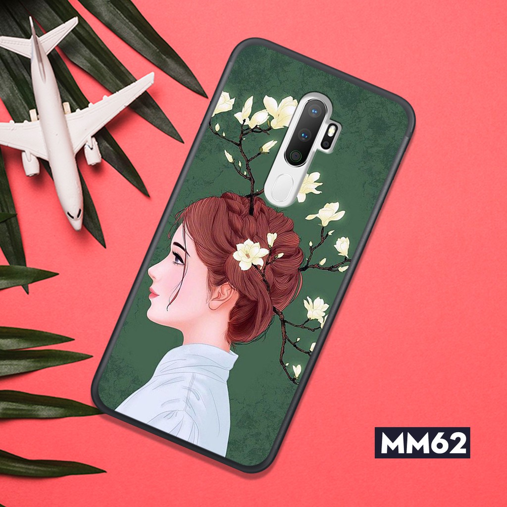 Ốp điện thoại OPPO A5 2020 và A9 2020 in hình cô gái cực đẹp