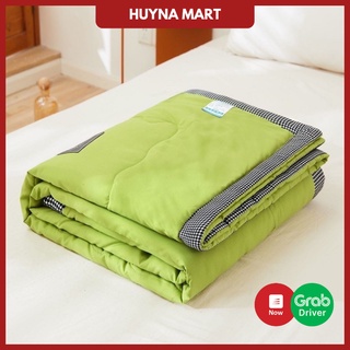 Chăn Đũi Thu Hè Zara Home Màu Viền Kẻ Mới Cotton Chần Bông Cao Cấp Siêu Mềm Mịn, Mát 1,8x2,1m Huyna Mart CG04