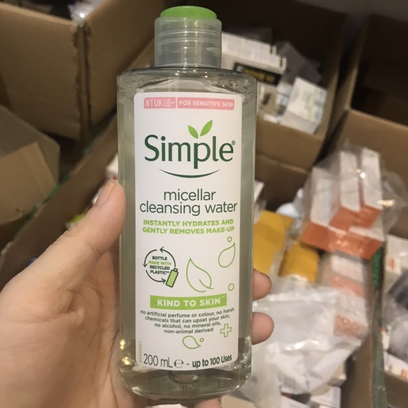 Sữa Rửa Mặt Simple Gel Kind To Skin Refreshing Facial Wash Gel 150ml