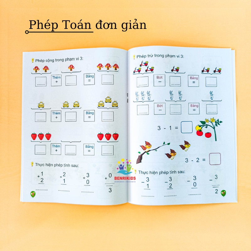 Tranh Tô Màu Nét Cơ Bản Hành Trang Cho Bé Vào Lớp 1 Luyện Chữ Cái Chữ Số Kèm Bút Chì Và Tẩy