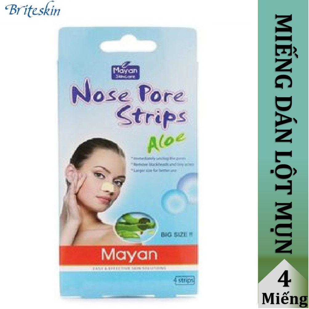 Miếng Lột Mụn Cám Mayan (Hộp 4 Miếng)