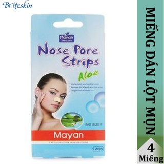 Miếng Lột Mụn Cám Mayan (Hộp 4 Miếng)