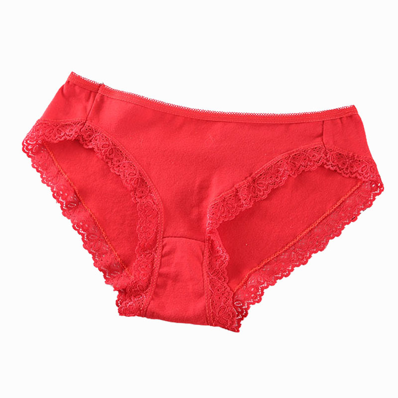 Quần lót cotton phối ren gợi cảm