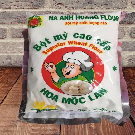 Bột mì cao cấp hoa mộc lan gói 400g chế biến các món ăn gia đình