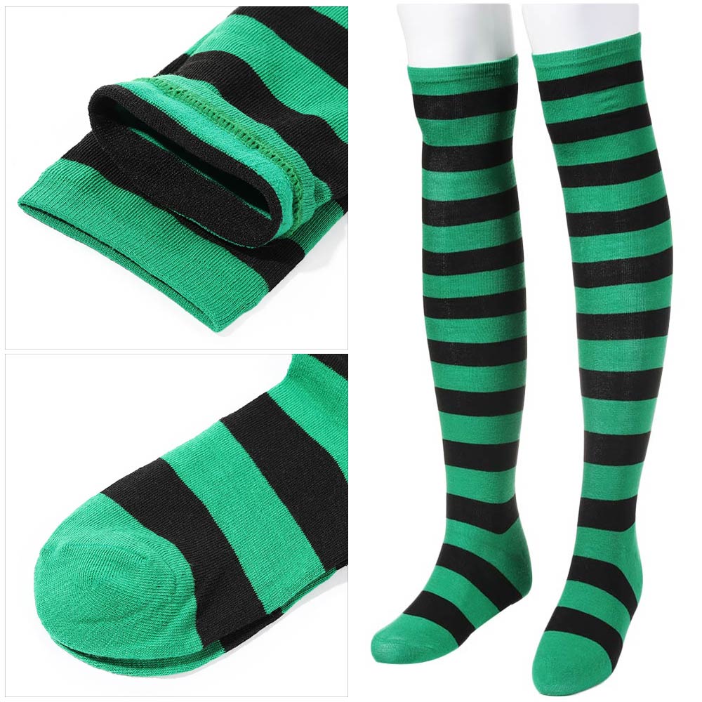 Vớ Cotton dài qua gối 12 màu thời trang tùy chọn dành cho nữ
