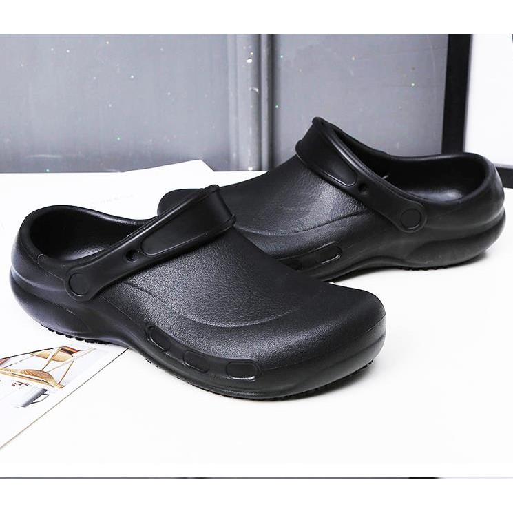 Giày Đầu Bếp Chống Trượt Chống Thấm Dầu Nước Cho Nam