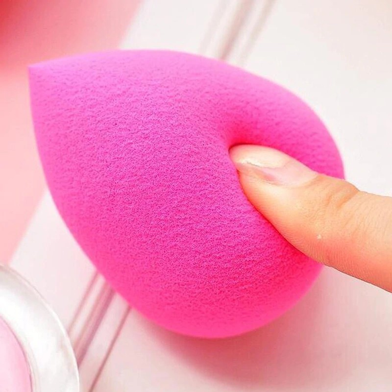 Miếng bông trang điểm hình GIỌT NƯỚC Mút tán kem tiện dụng