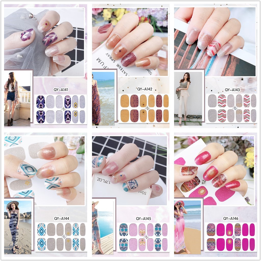 Miếng dán trang trí móng chống thấm nước