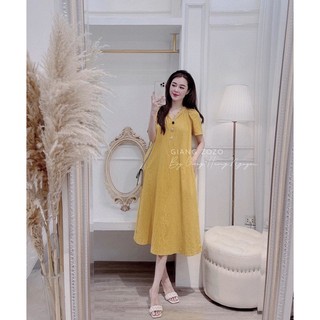 Sỉ váy maxi . Cổ chun đẹp