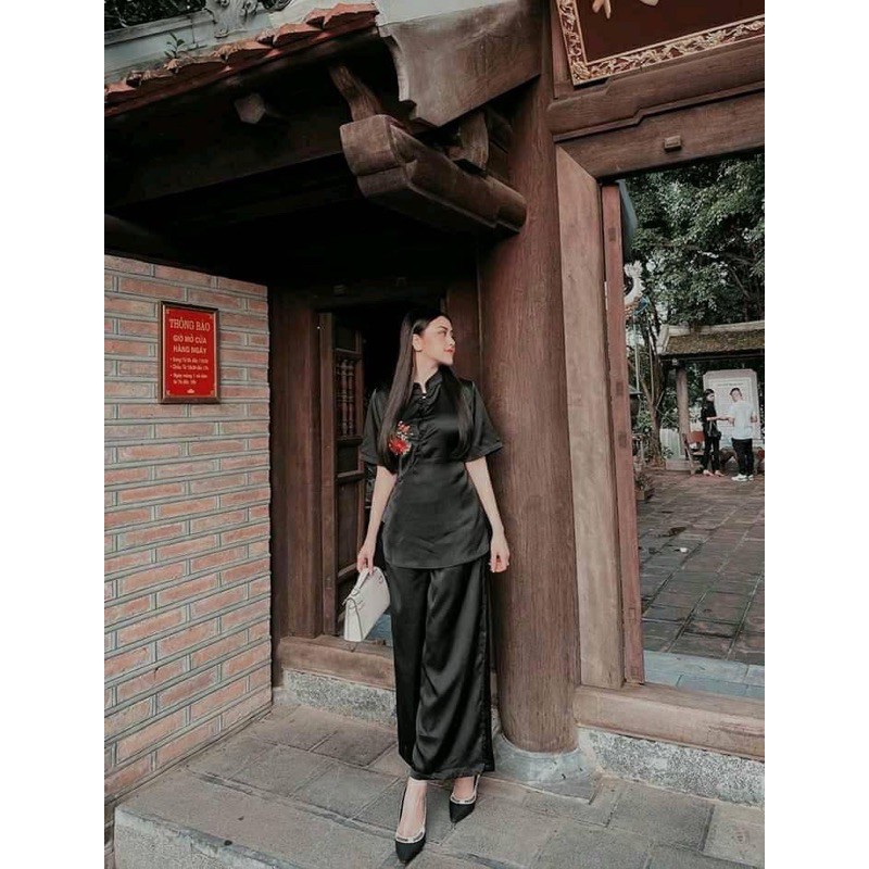 Áo Lam Đi Chùa # SẨM THÊU VẢI LỤA GIÁ RẺ VÔ ĐỊCH