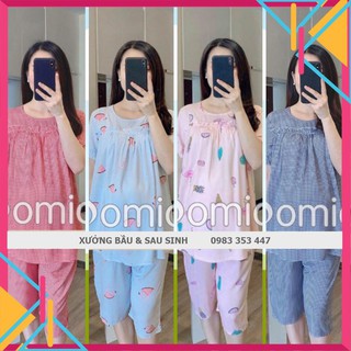 Bộ đồ lanh mặc hè cho mom, thoáng, tiện lợi