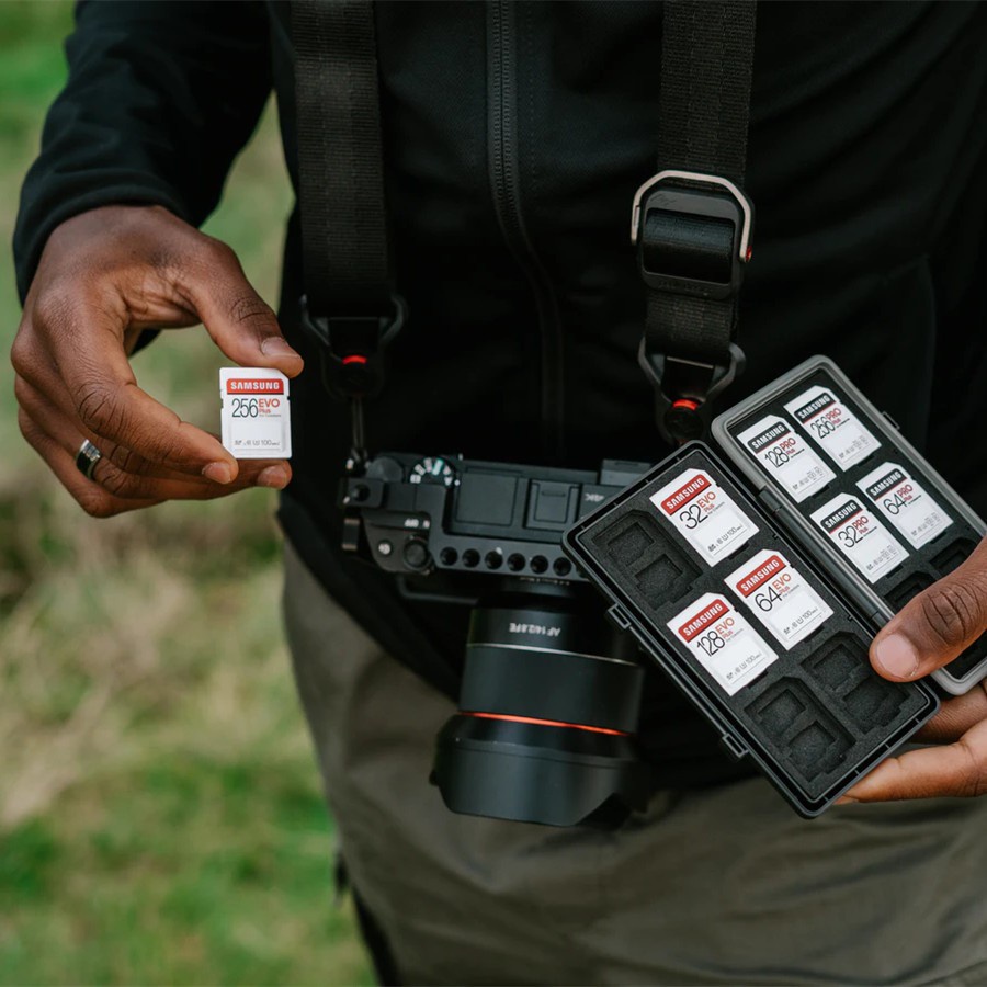 SAMSUNG Thẻ Nhớ Micro SD 256G 128GB 64GB Class10 U3 SDXC Grade EVO