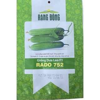 [Rạg Đông] Hạt giống dưa leo Rado 752