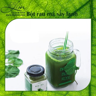 Bột rau má nguyên chất hũ thủy tinh 150gr