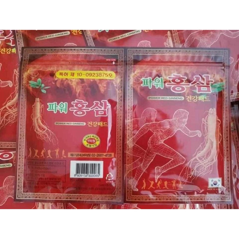 Miếng cao dán hồng sâm Hàn Quốc chính hãng | BigBuy360 - bigbuy360.vn