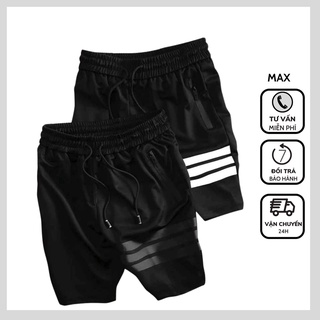 Quần short thể thao nam M7, quần đùi nam cao cấp túi khóa mùa hè chất liệu thể thao dày dặn