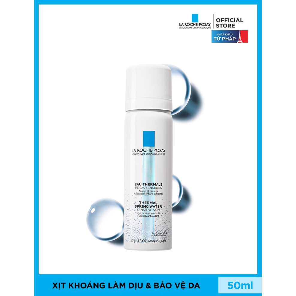 Xịt Khoáng La Roche Posay Làm Dịu Da Giảm Kích Ứng Chống Oxi Hoá (50ml)