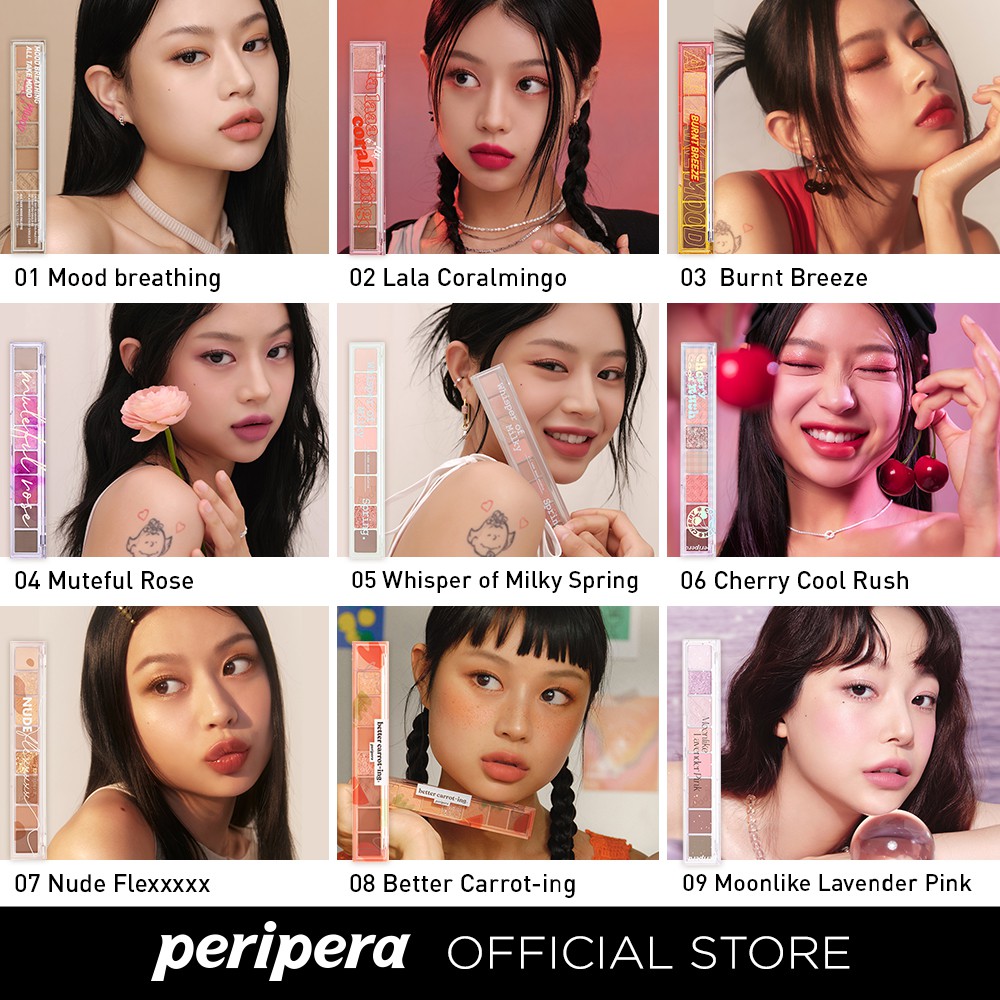 Bảng phấn Peripera 6.8g trang điểm thời trang chuyên nghiệp chất lượng cao | BigBuy360 - bigbuy360.vn