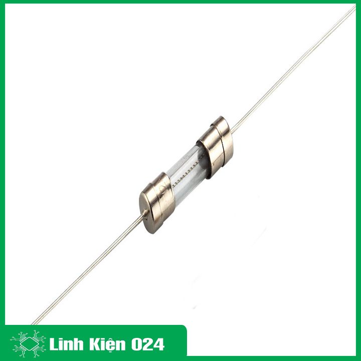 Cầu chì chân cắm 5x20mm 250V, cầu chì ống có chân hàn dòng điện 1A/2A/3A/4A/5A/6.3A/8A/10A/15A/20A